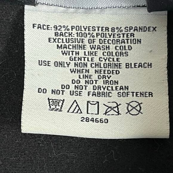 Black Diamond Men Softshell Black Full Zip Jacket Size Medium Zip Pockets Casual - Picture 7 of 9